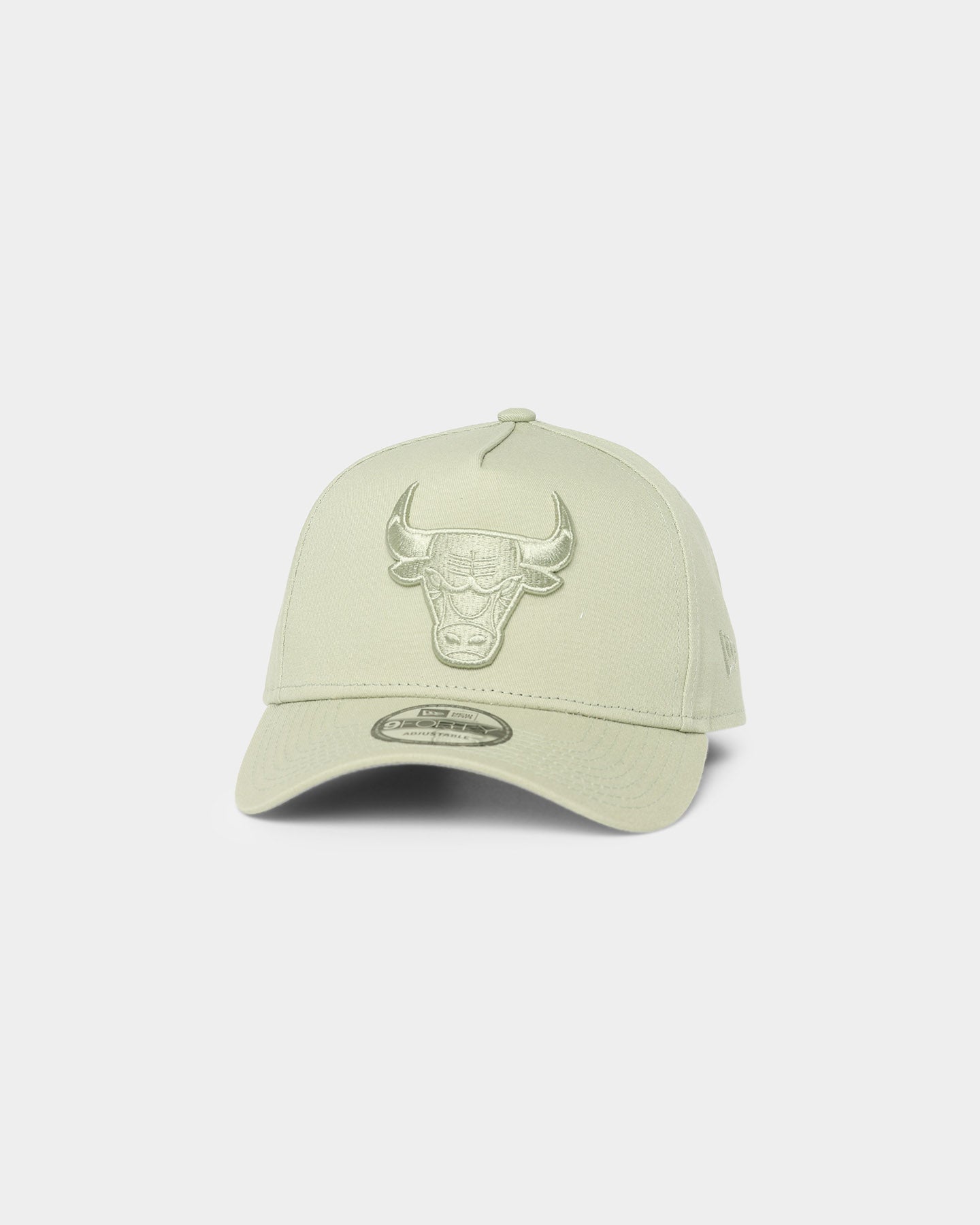 New Era Chicago Bulls 'Summer Olive' 9FORTY A-Frame Snapback Light Olive