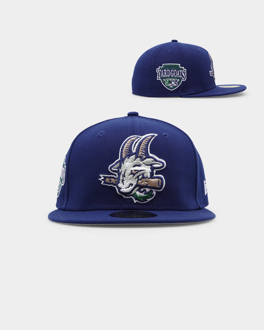 New Era Hartford Yard Goats 59FIFTY Patch E1 Fitted Dark Blue