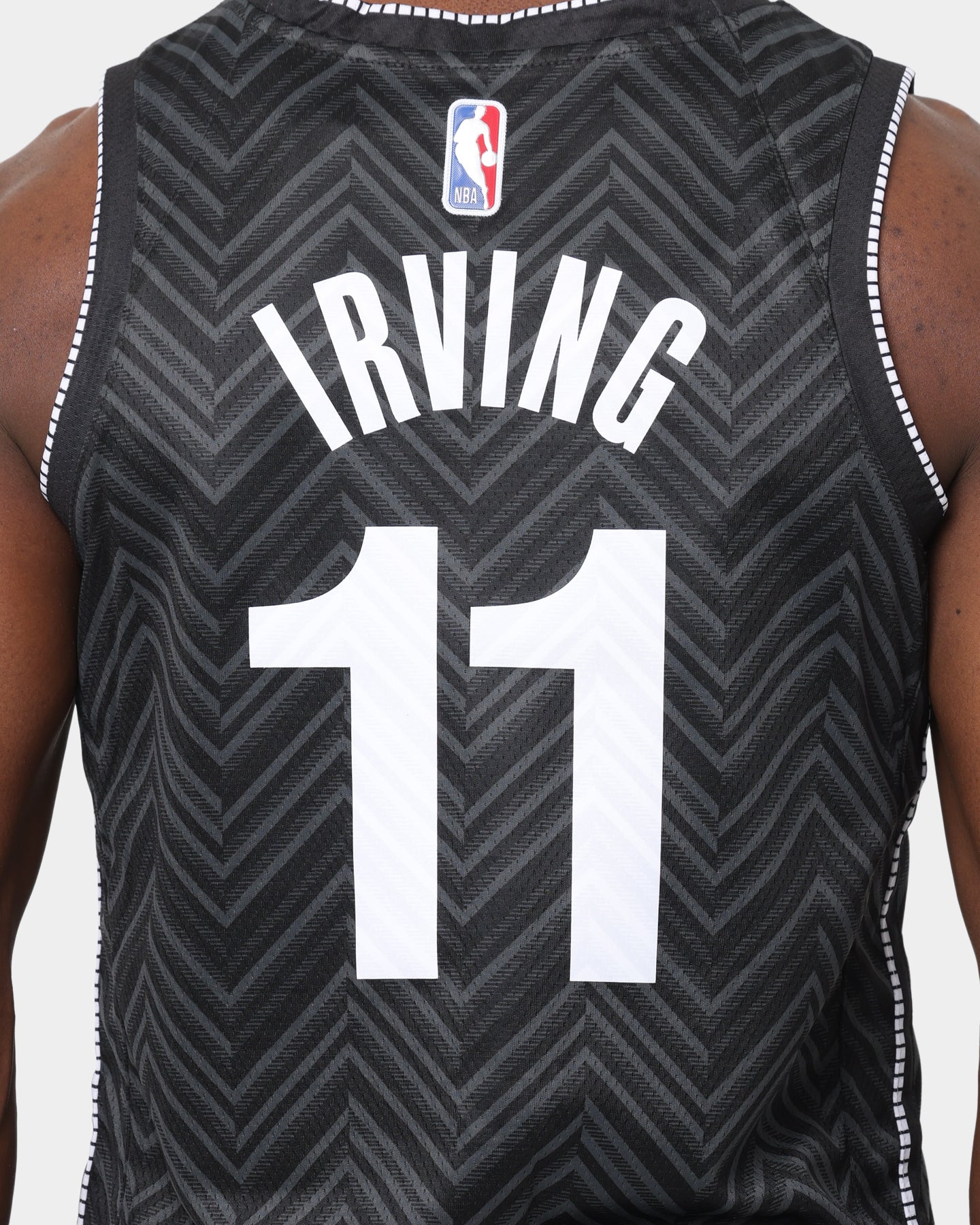 Nike Brooklyn Nets Kyrie Irving #11 Earned Edition NBA Swingman Jersey Black