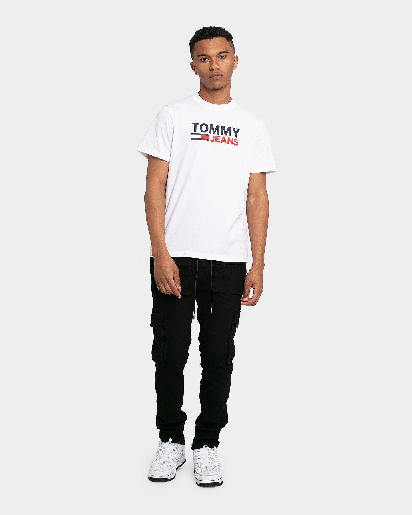 Tommy Jeans Corp Logo T-Shirt White