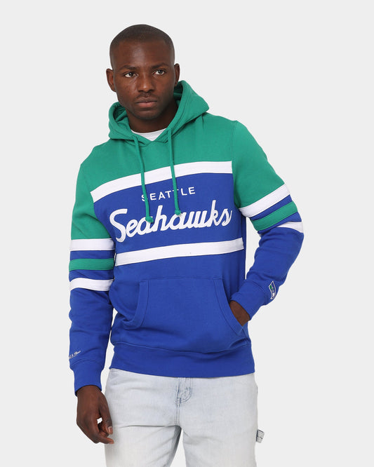 Mitchell & Ness Seattle Seahawks Head Coach Hoodie Green