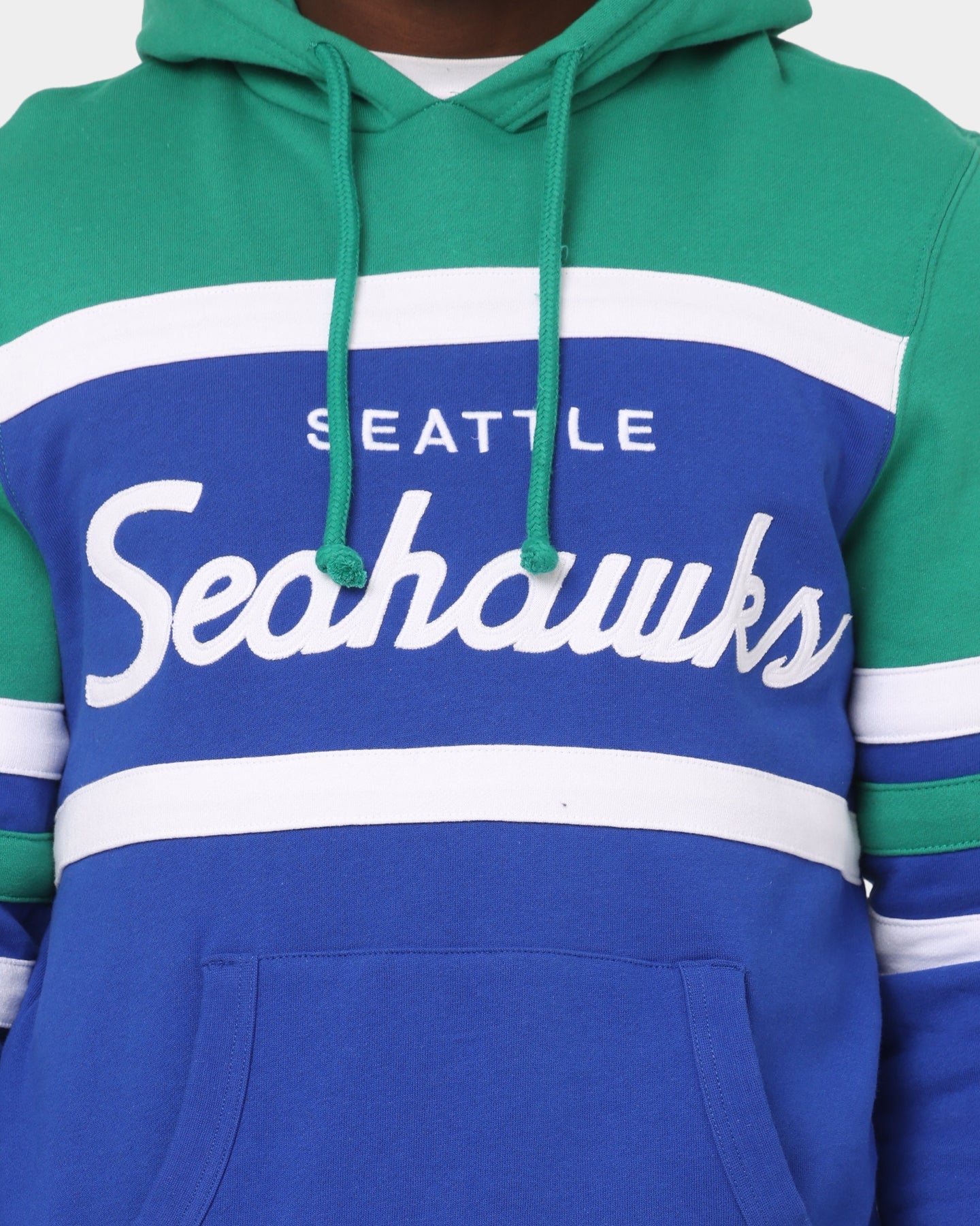 Mitchell & Ness Seattle Seahawks Head Coach Hoodie Green