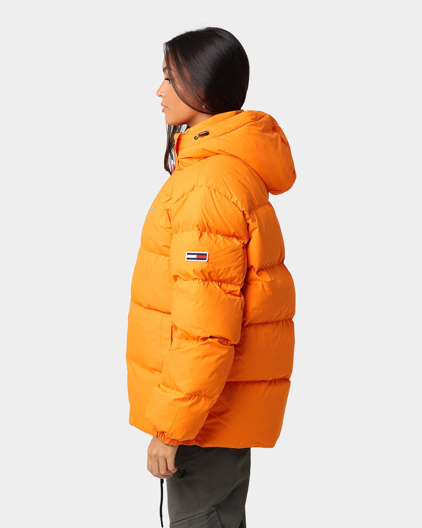 Tommy Jeans Essential Down Jacket Magnetic Orange