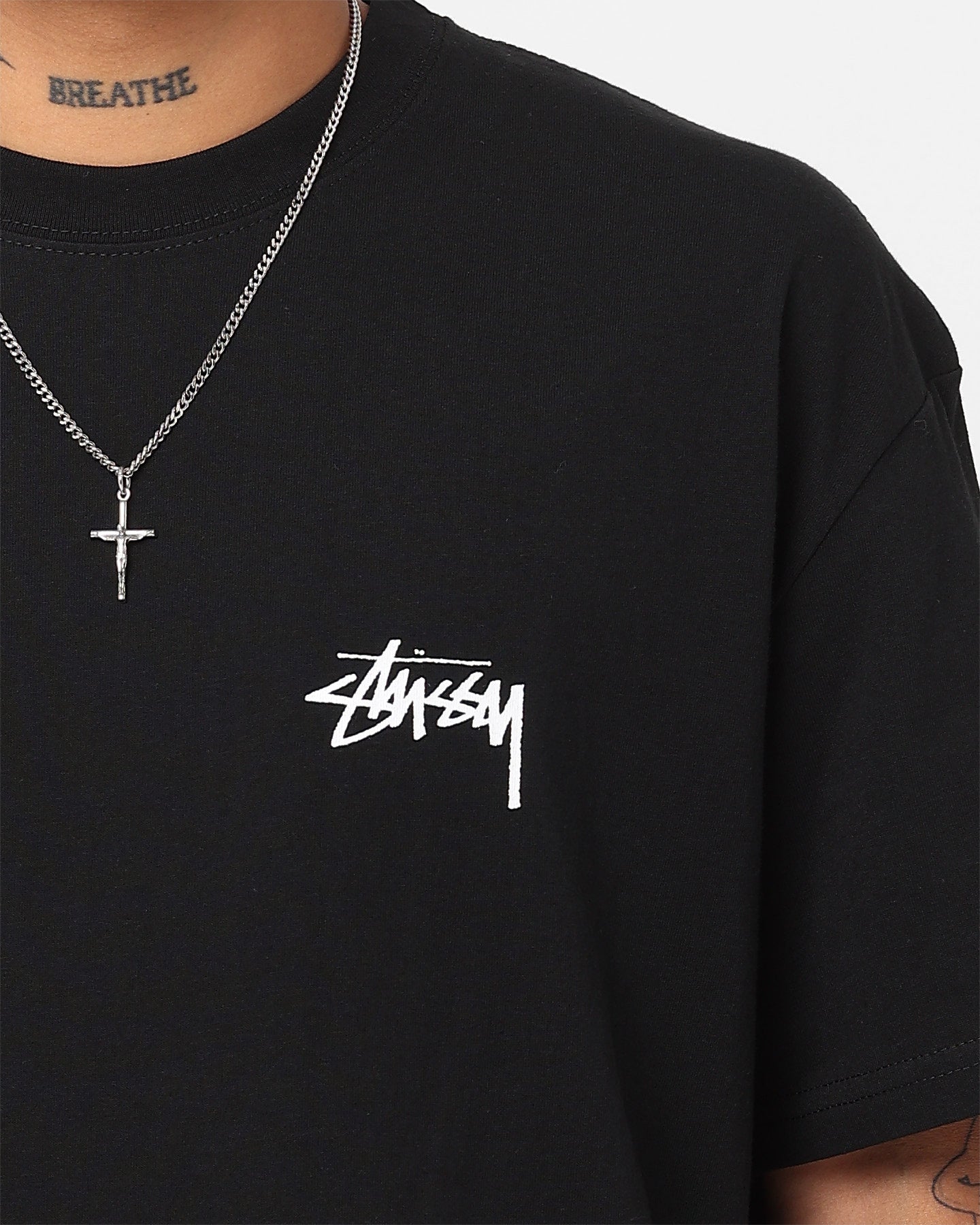 Stussy House Of Cards T-Shirt Black