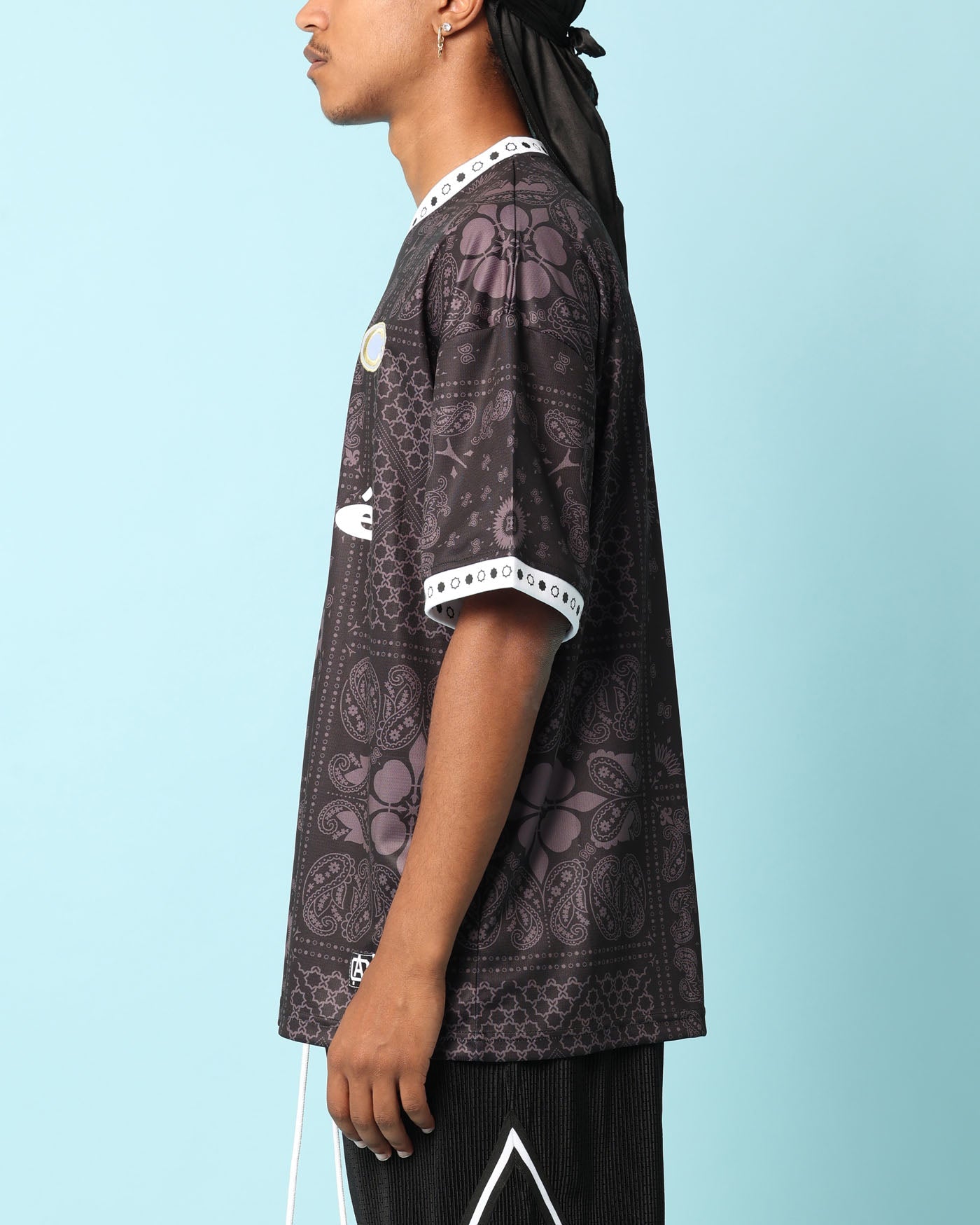 Carré Bandana Football Jersey Black