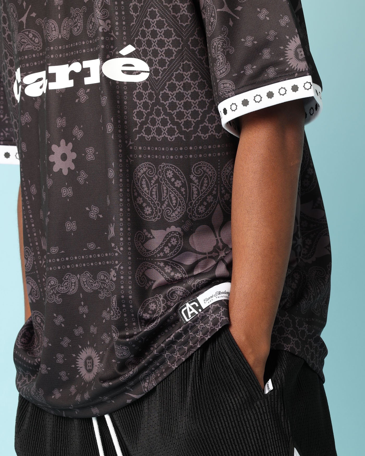 Carré Bandana Football Jersey Black