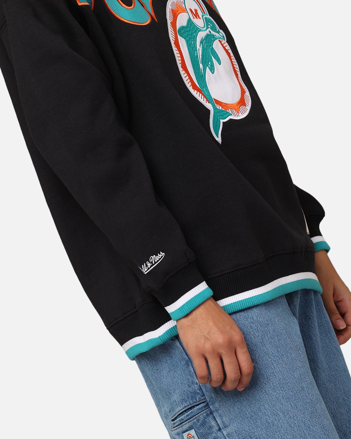 Mitchell & Ness Miami Dolphins Shooting Crew Black