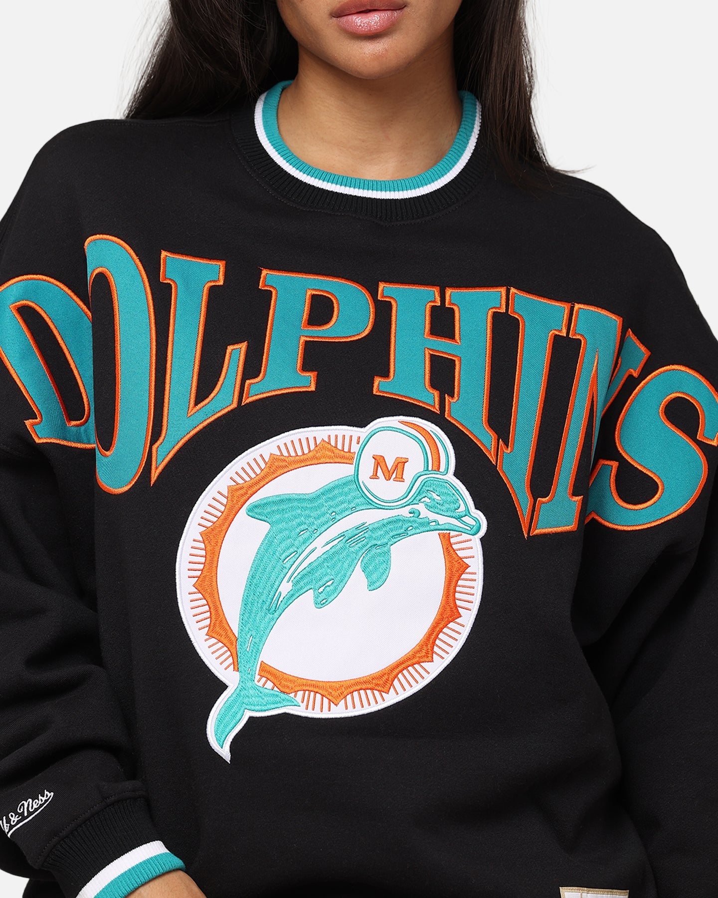 Mitchell & Ness Miami Dolphins Shooting Crew Black