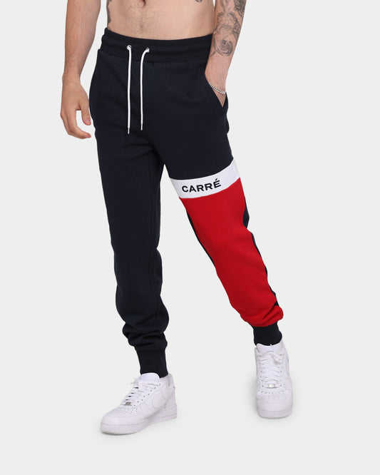 Carré Slice Trackpants Navy/Red