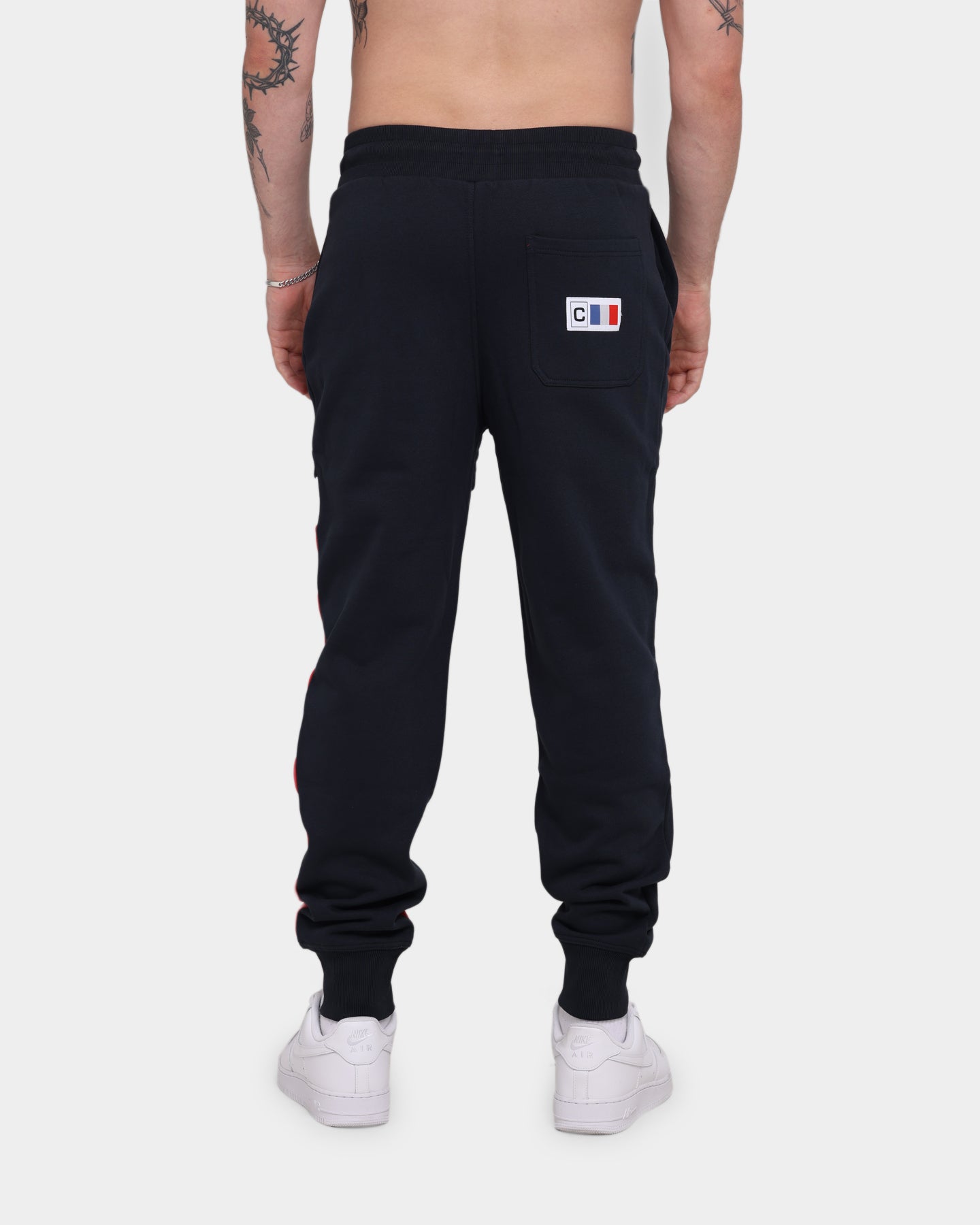 Carré Slice Trackpants Navy/Red