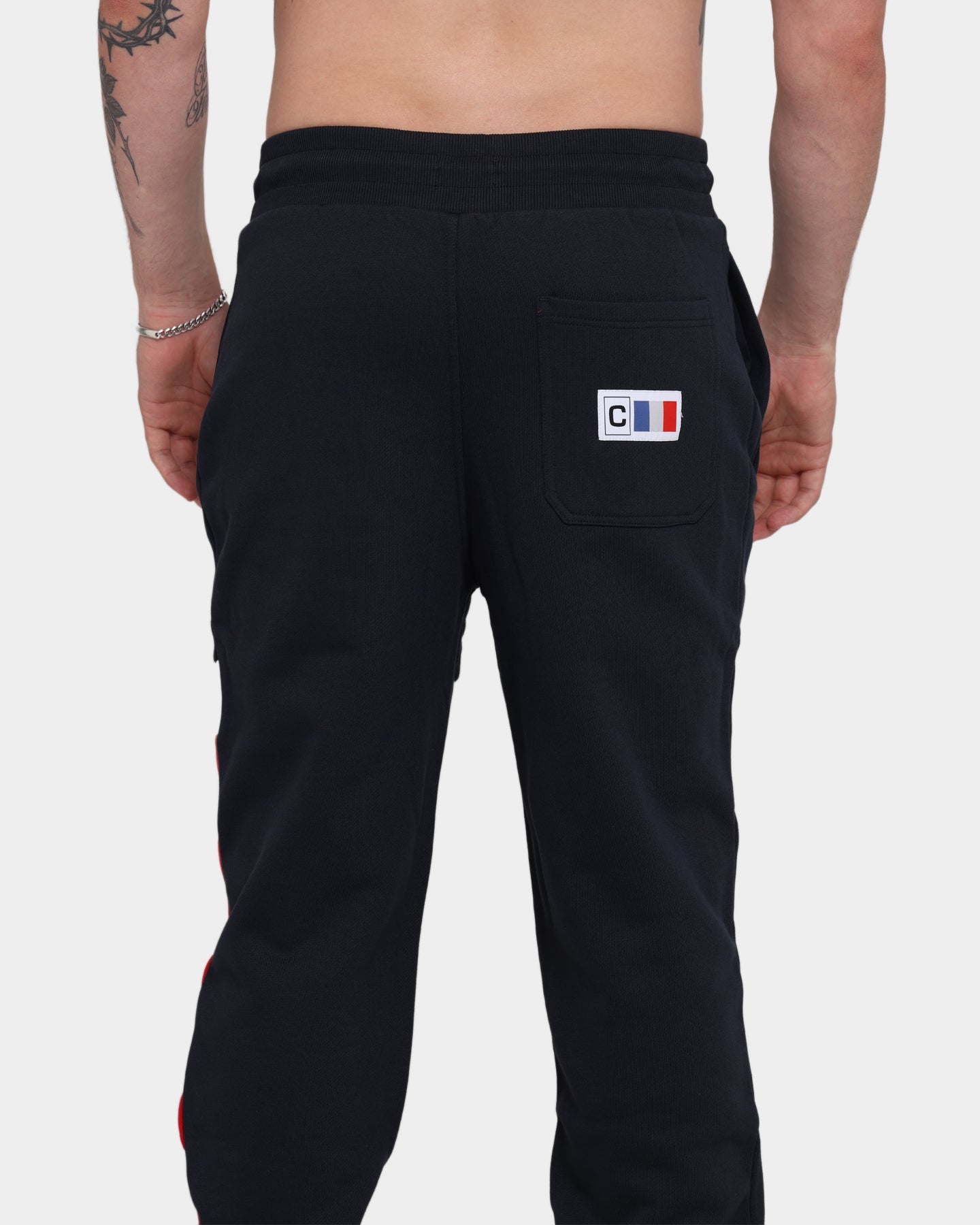 Carré Slice Trackpants Navy/Red