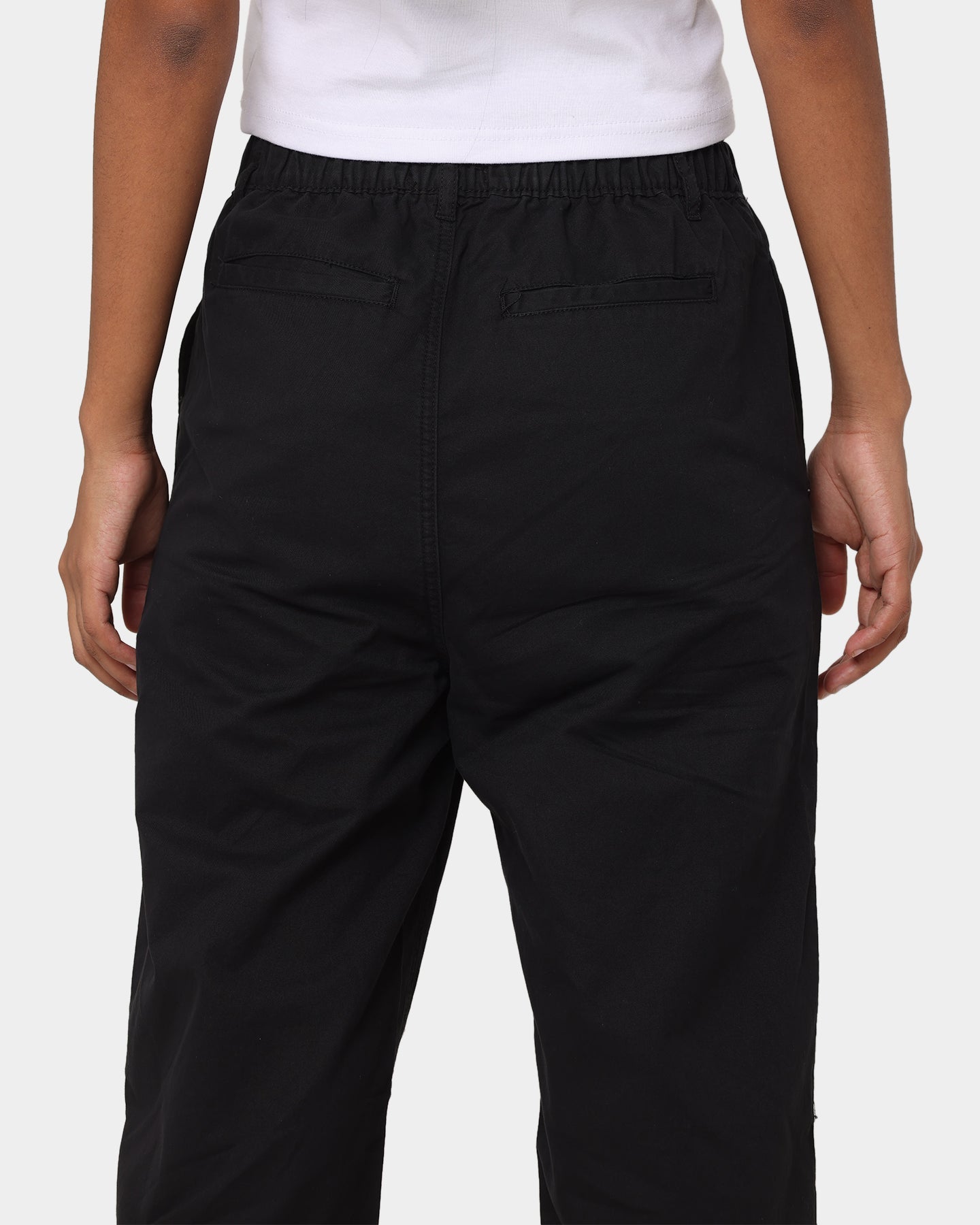 X-Girl Women's Easy Straight Pant Black