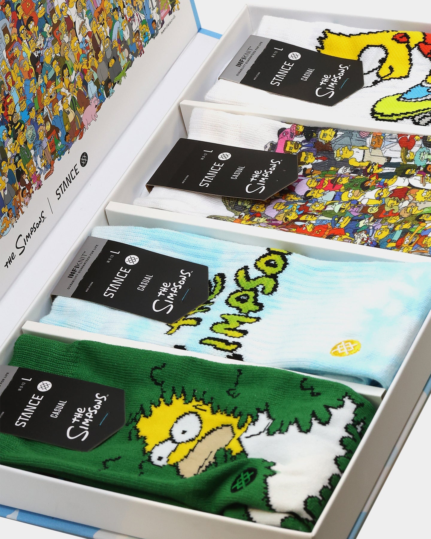 Stance Stance X The Simpsons Sock Box Set Multi-coloured