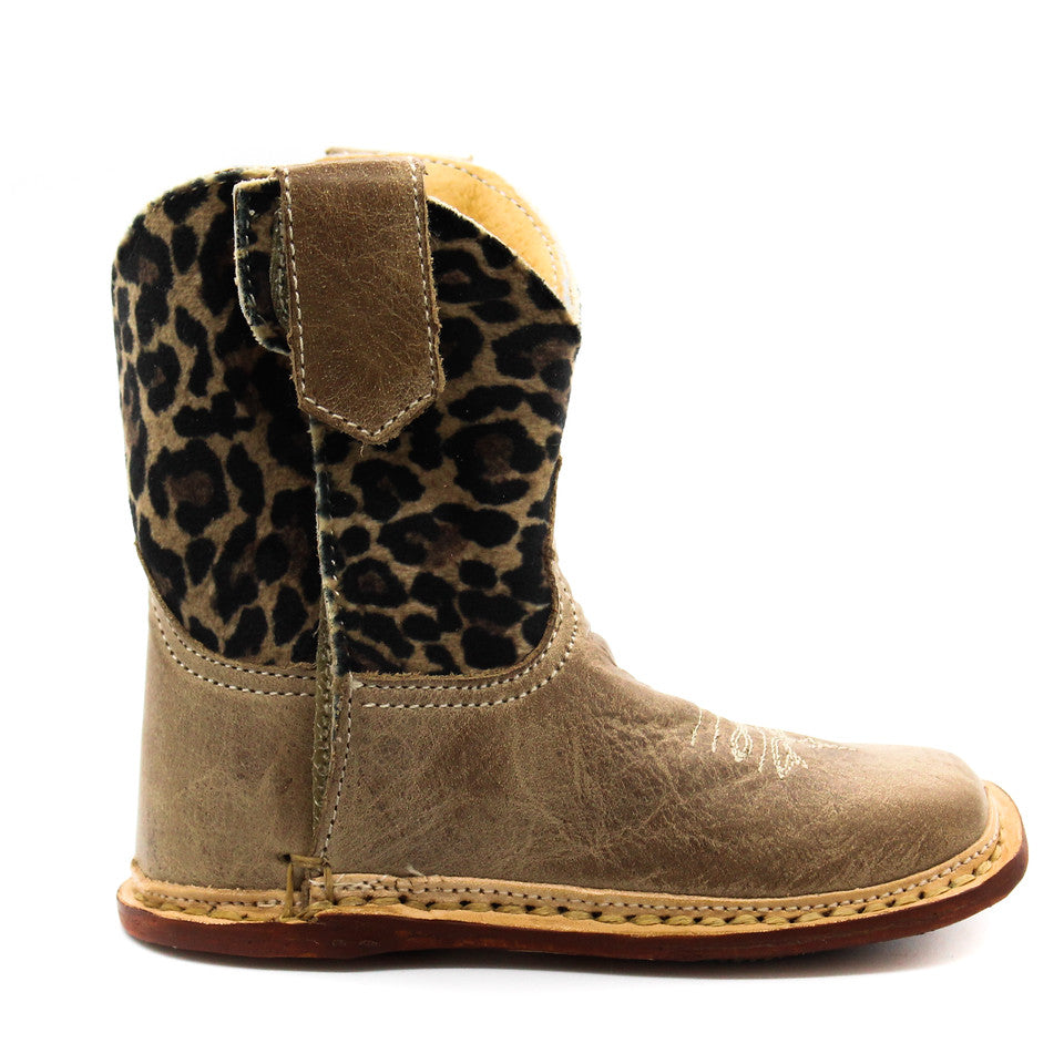 Roper Cheetah Print Cowbaby Boot