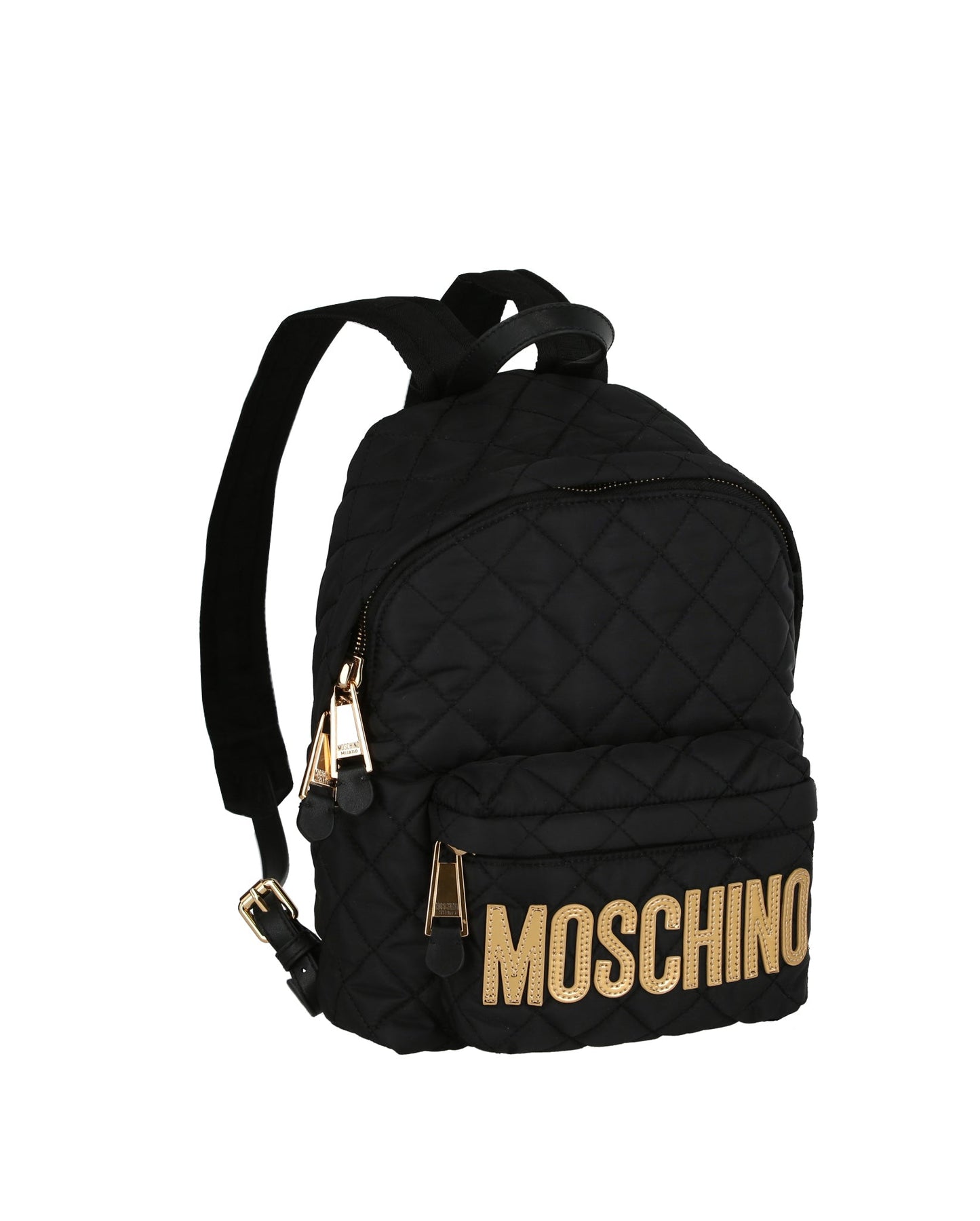 Quilted Logo Backpack