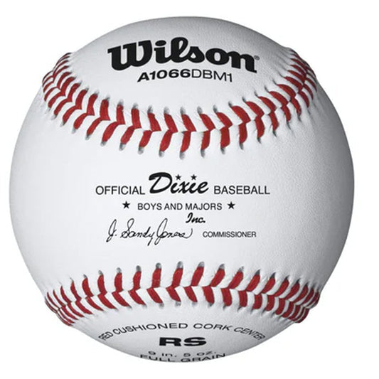 Wilson A1066BDBM1 Dixie Boys-Majors Baseball (Dozen)