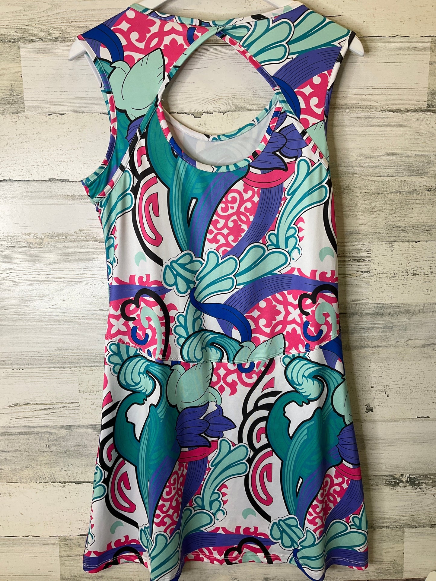 Teal Dress Casual Short Reel Legends, Size M