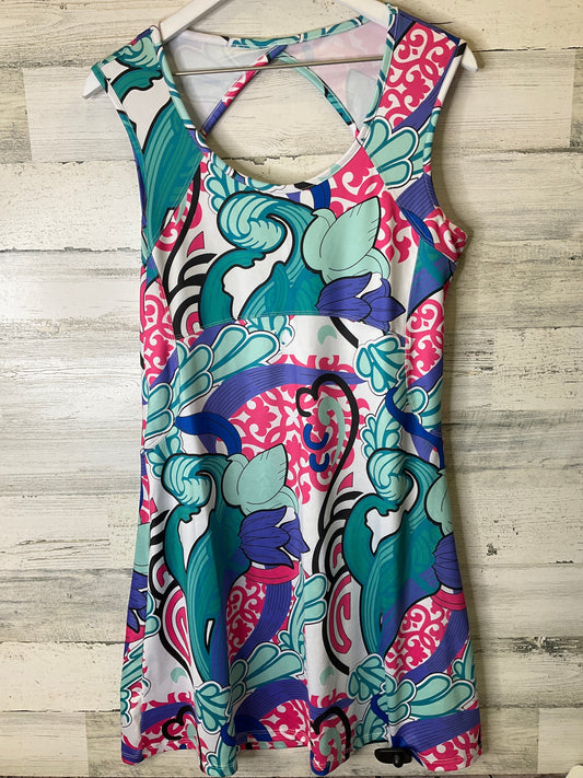 Teal Dress Casual Short Reel Legends, Size M