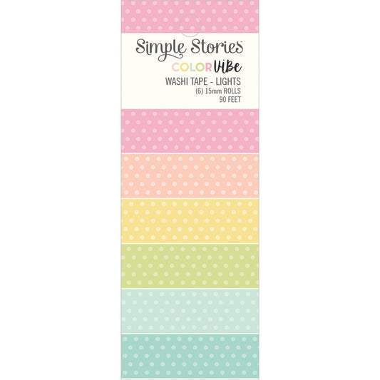 Color Vibe Washi Tape - Lights