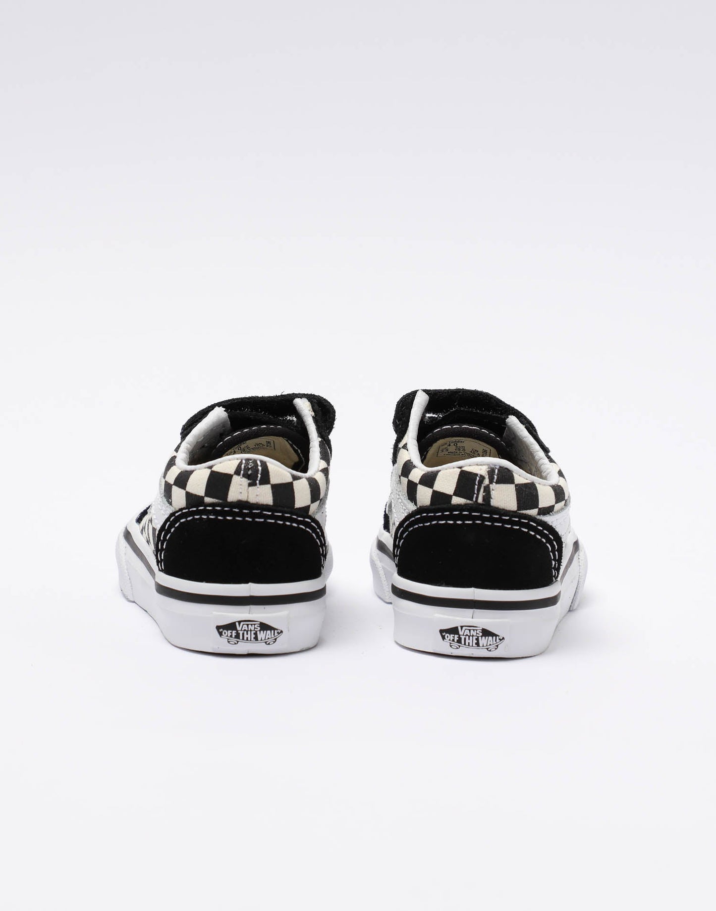 Vans Toddler Old Skool Check Black/White