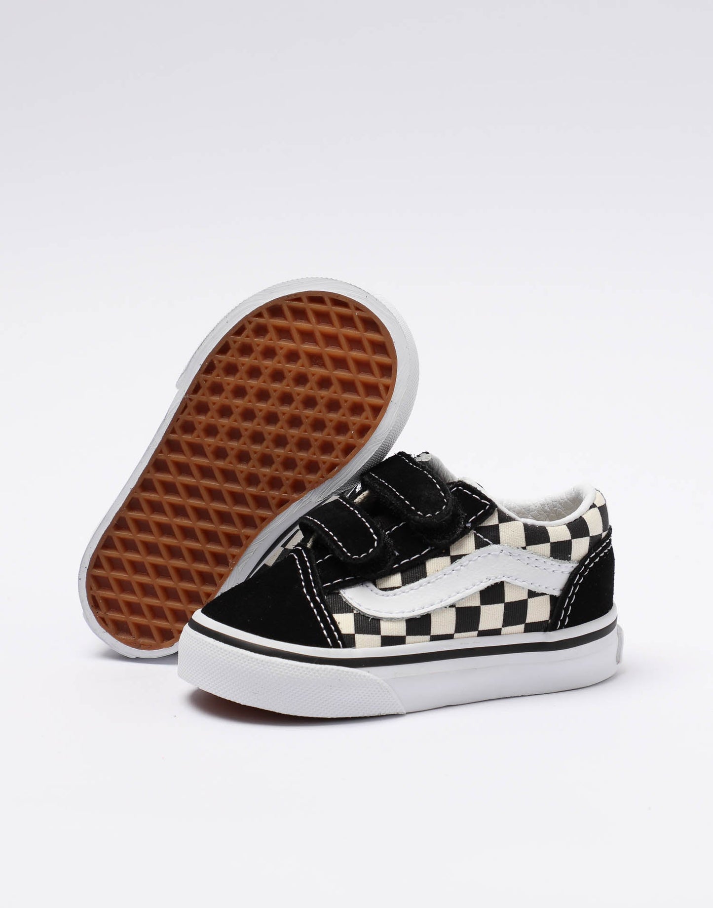 Vans Toddler Old Skool Check Black/White