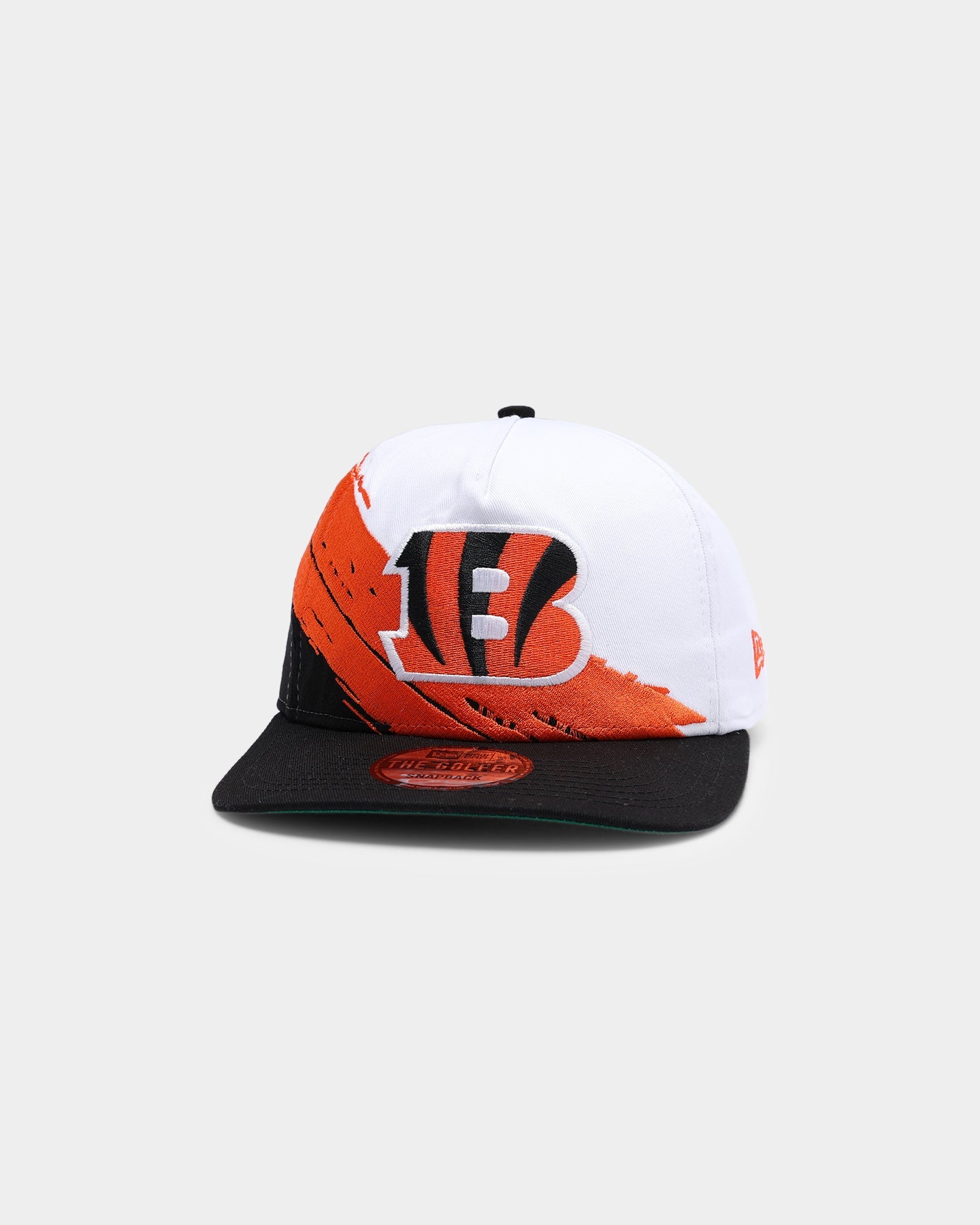 New Era Cincinnati Bengals Paint Stripe Old Golfer Snapback Paint Brush