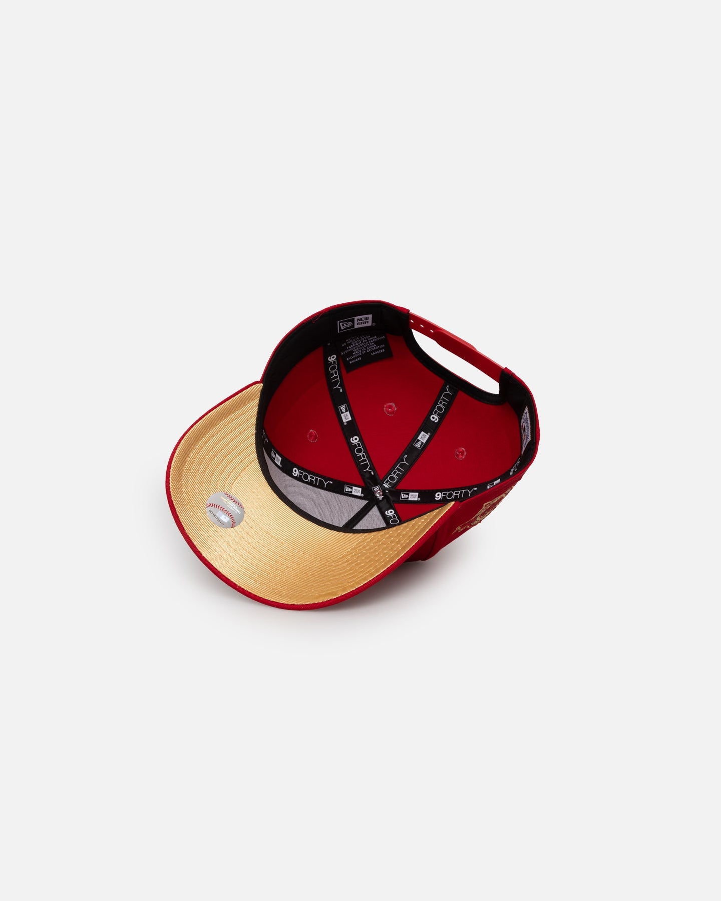 New Era Houston Astros 'Year Of The Dragon' 9FORTY A-Frame Snapback Scarlet/Gold