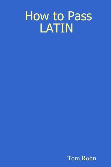 How to Pass LATIN