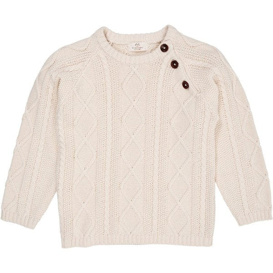 Copenhagen Colors Cream Knit Cardigan