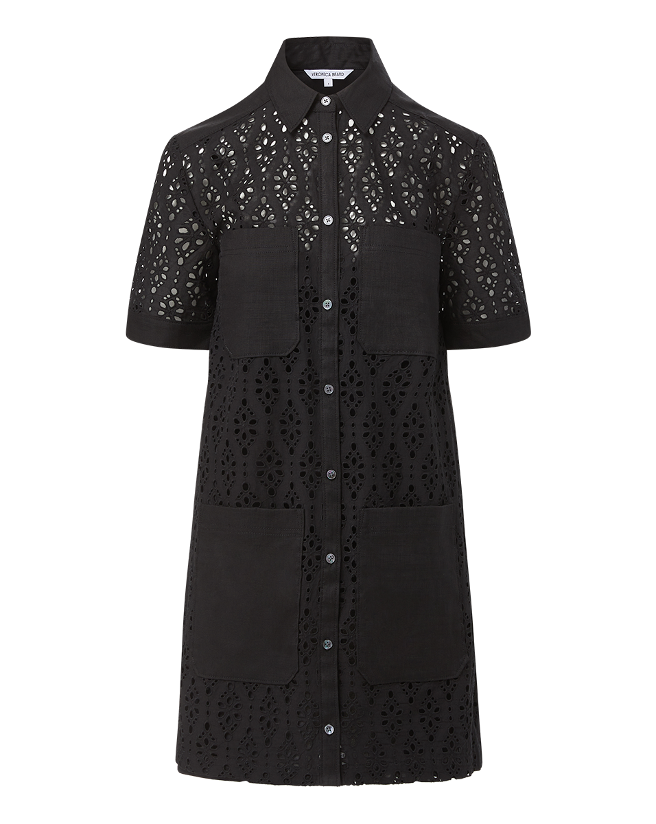 Rafaela Cotton Eyelet Shirtdress