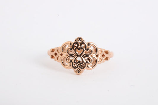 14k Rose Gold Ring Size 6.75 (3.81g.)