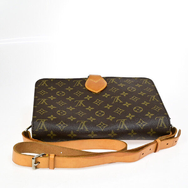 Louis Vuitton Cartouchiere  Canvas Shoulder Bag (Pre-Owned)