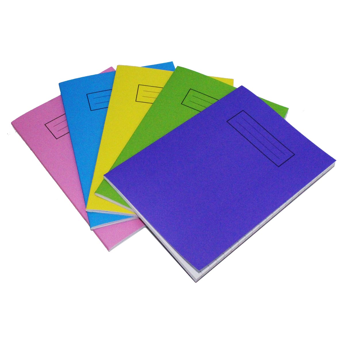 Silvine Colour Essentials A5 Notebook 80 Pages (styles vary)