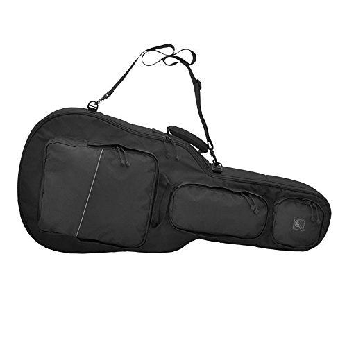 HAZARD 4 RFL-BTAX-BLK Battle Axe Guitar-Shaped Padded Rifle Case, Black