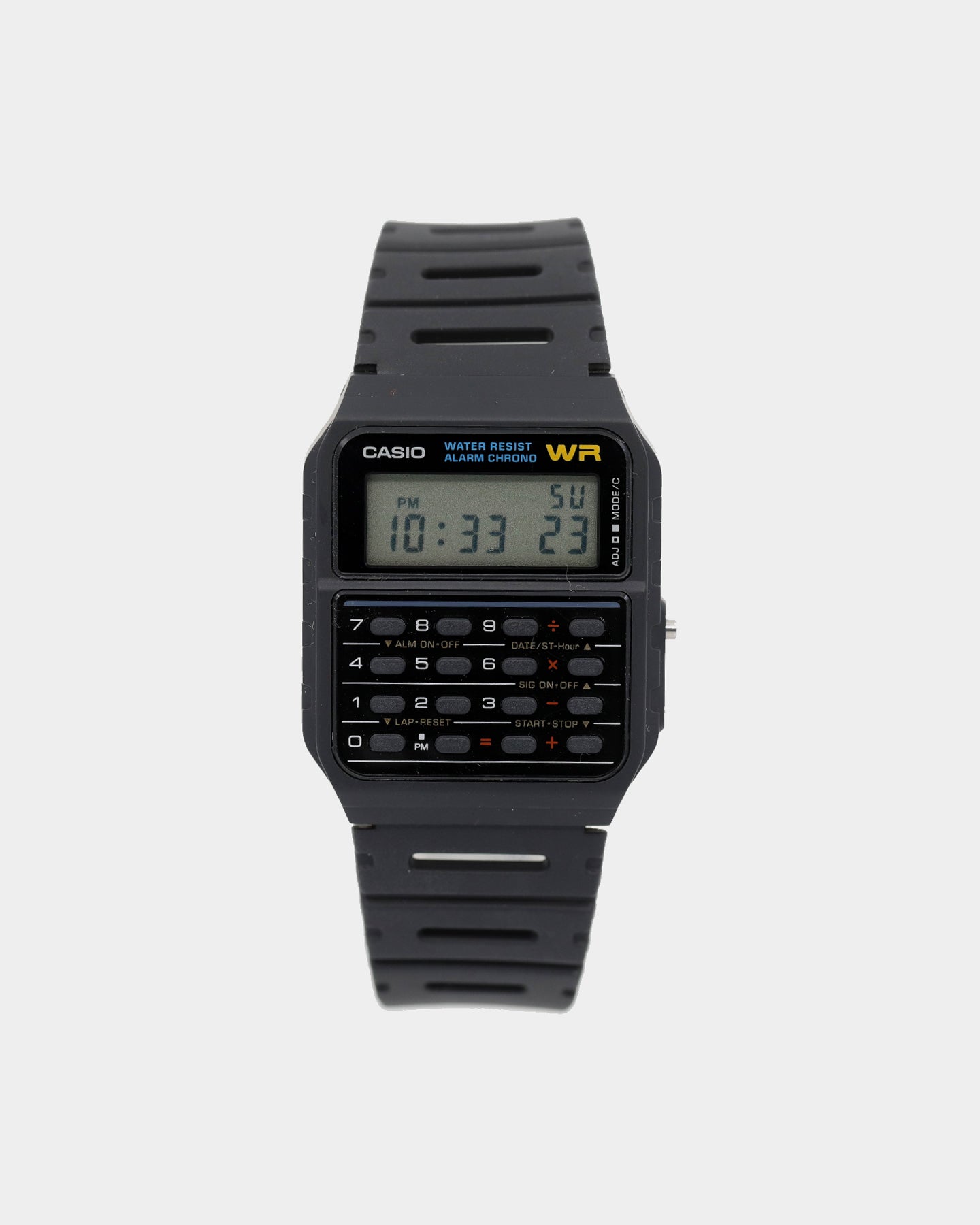 Casio Men's Calculator Watch Black