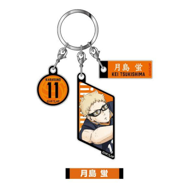 3-Part Acrylic Keychain Movie Haikyuu!! The Dumpster Battle (6 variants) 排球少年 Haikyu 鎖匙扣 掛飾 吊飾