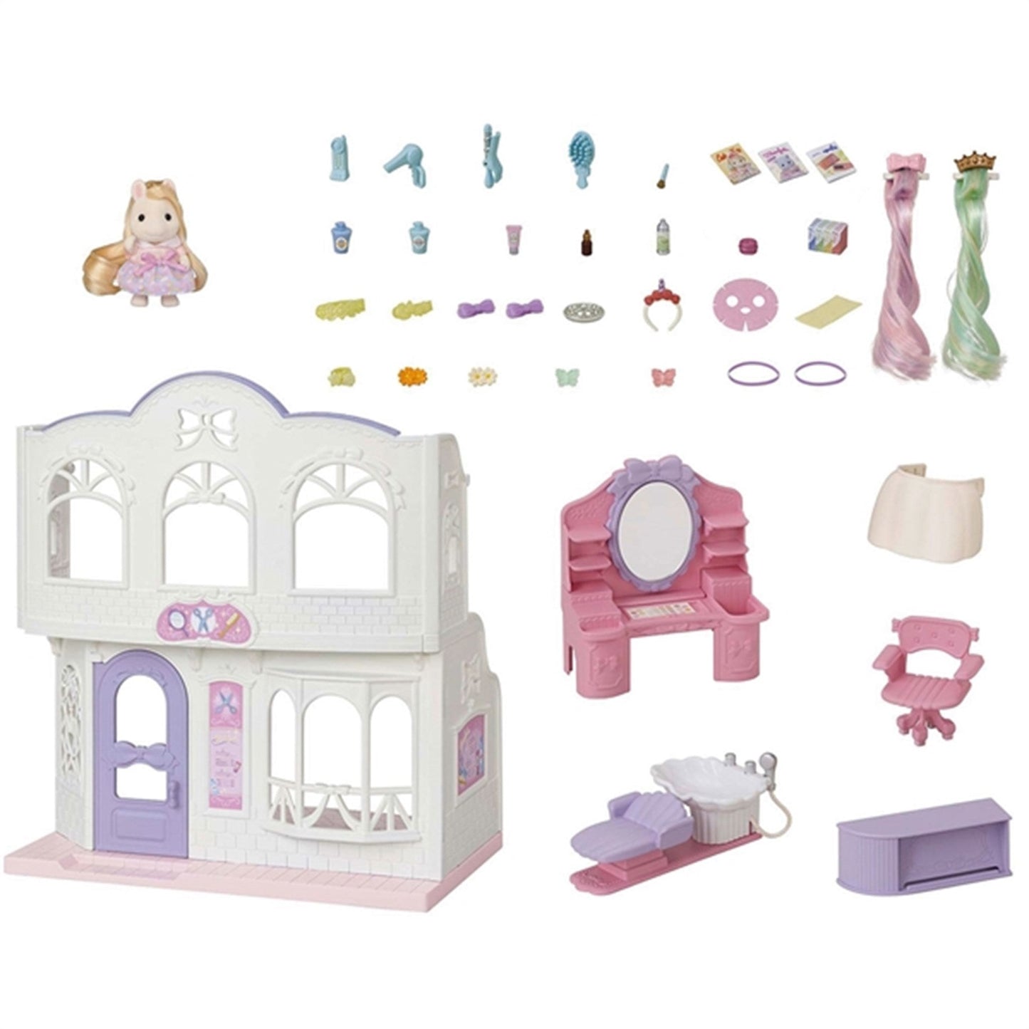 Sylvanian Families® Pony's Stylish Hair Salon