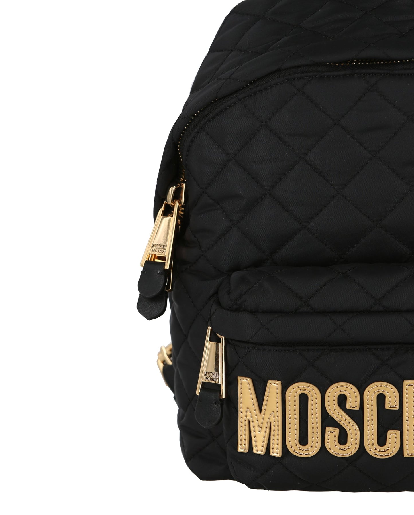 Quilted Logo Backpack