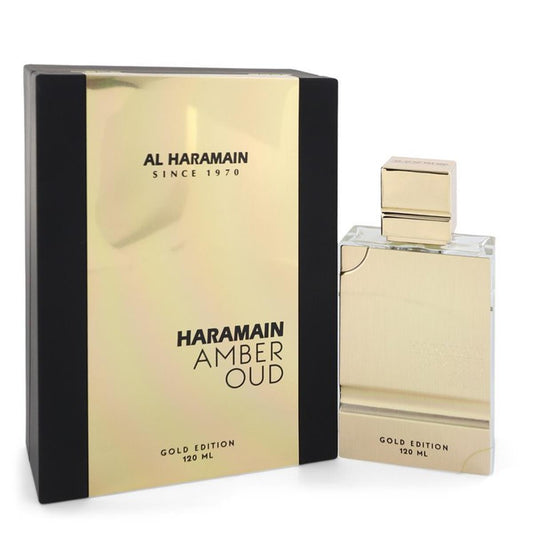 Al Haramain 548472 2 oz Unisex Eau De Perfume Spray for Women - Amber Oud Gold Edition