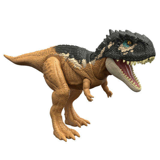 Jurassic World Dominion Roar Strikers Skorpiovenator Dinosaur Action Figure with Roaring Sound and Attack Action