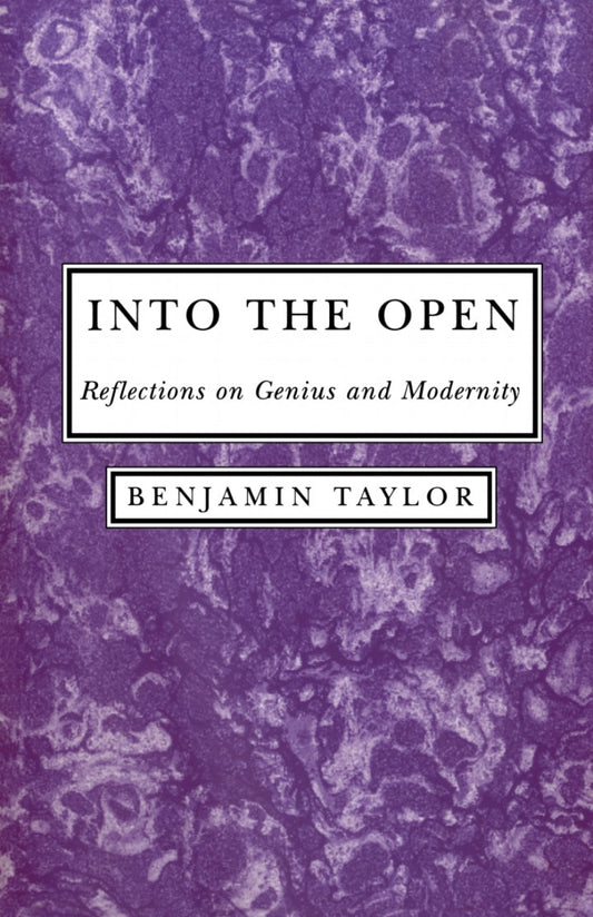 Electronic book PDF   Into the Open Reflections on Genius and Modernity