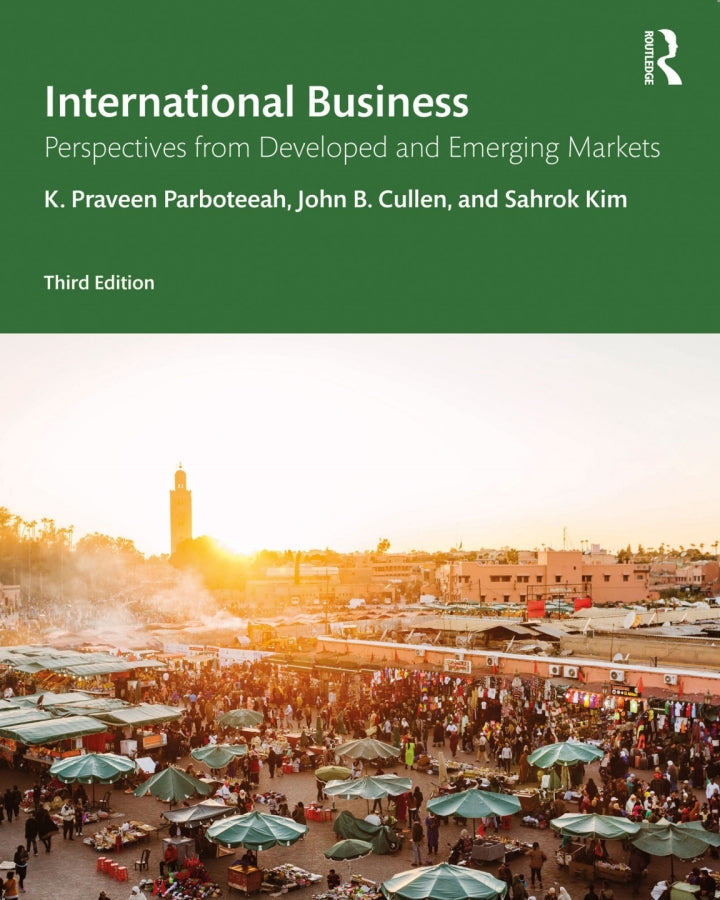 International Business 3rd Edition Perspectives from Developed and Emerging Markets PDF E-book :