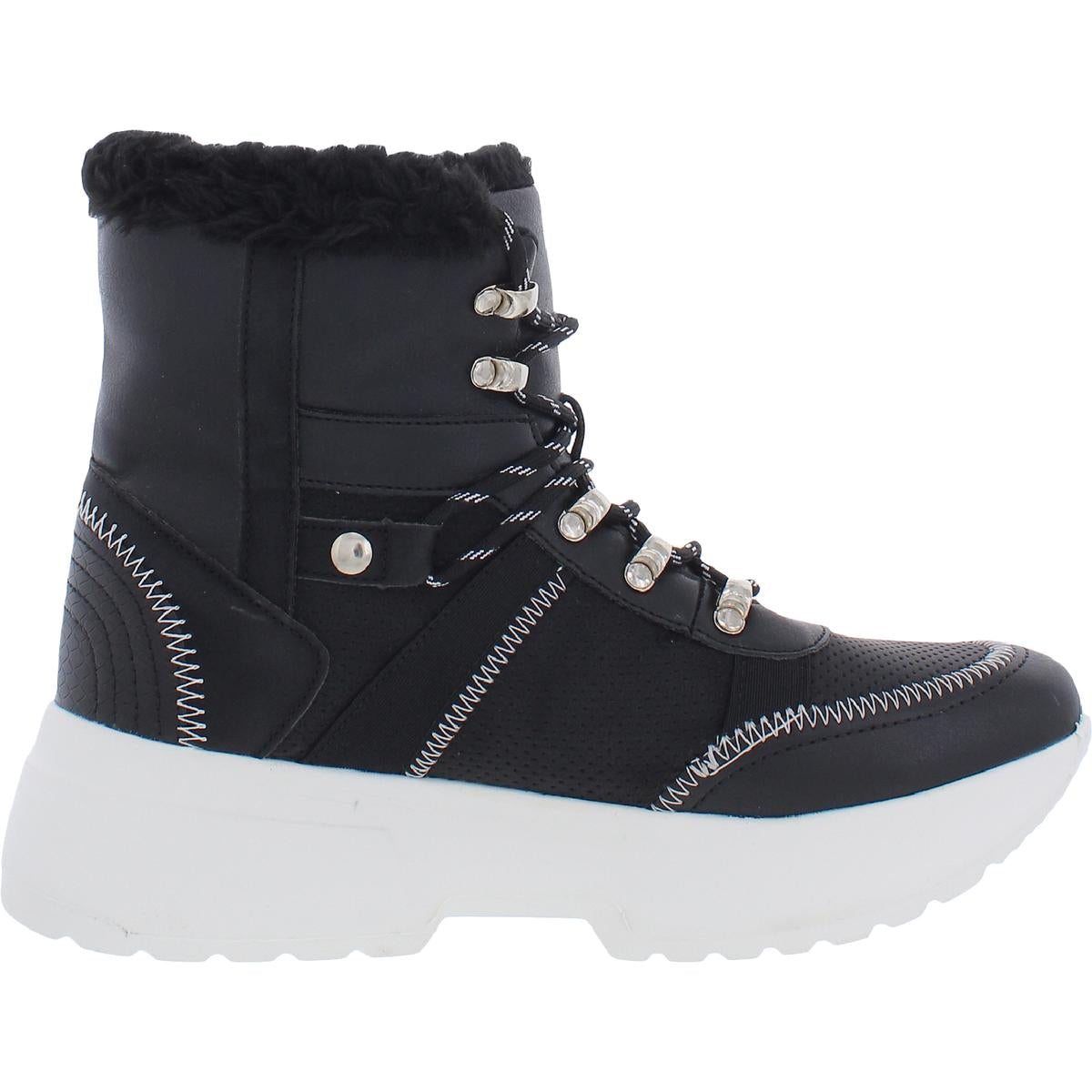 Perri Womens Lace Up Platfrorm Winter & Snow Boots