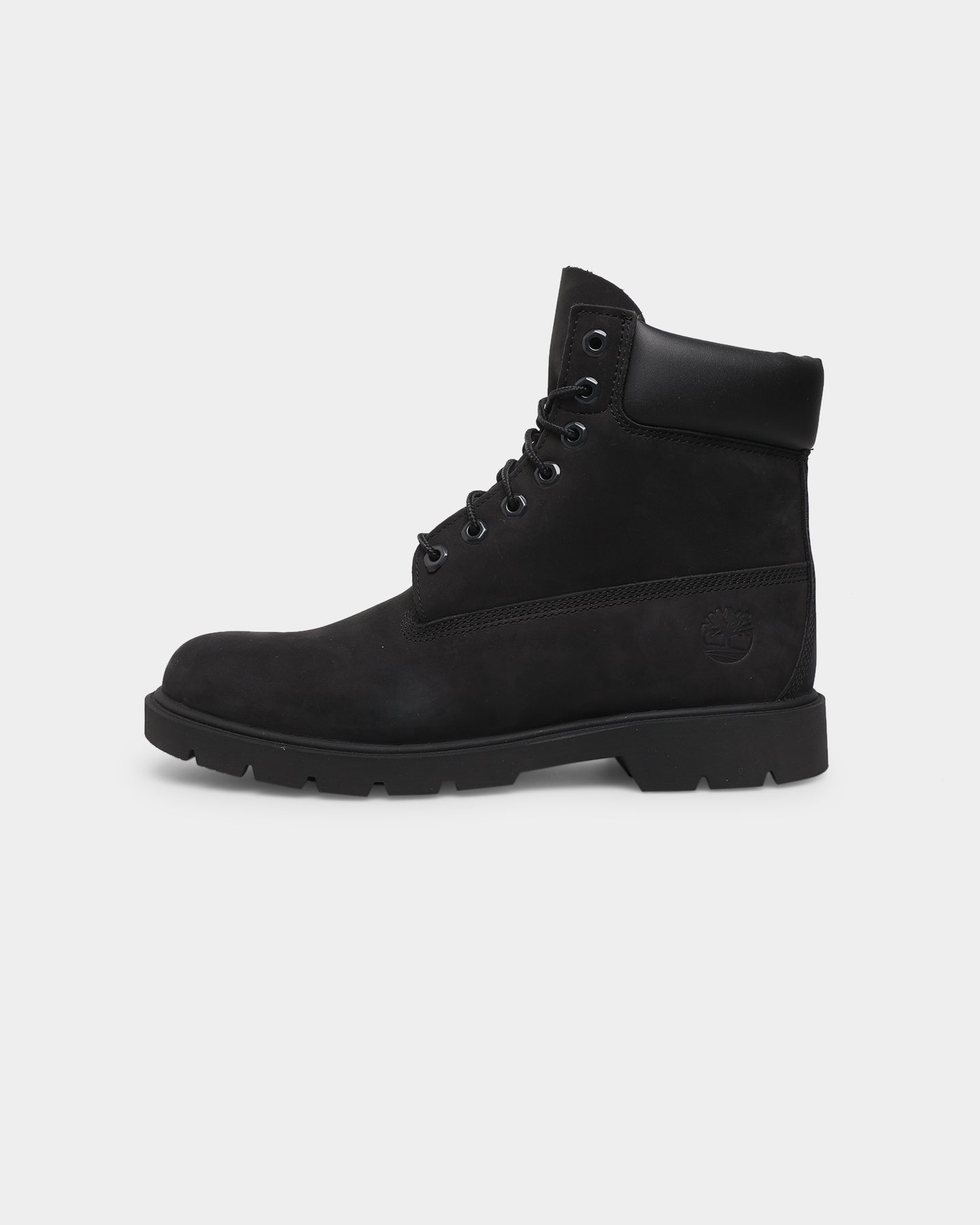 Timberland 6" Basic Contrast Collar Boot Black Nubuck