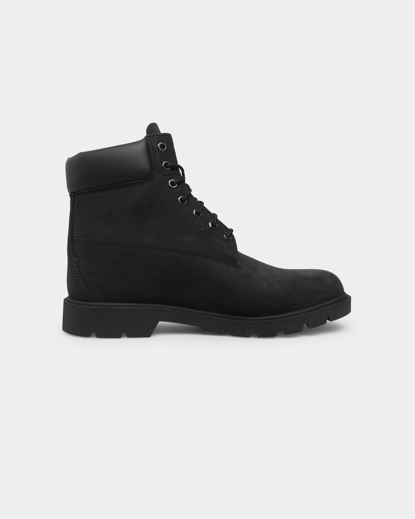 Timberland 6" Basic Contrast Collar Boot Black Nubuck