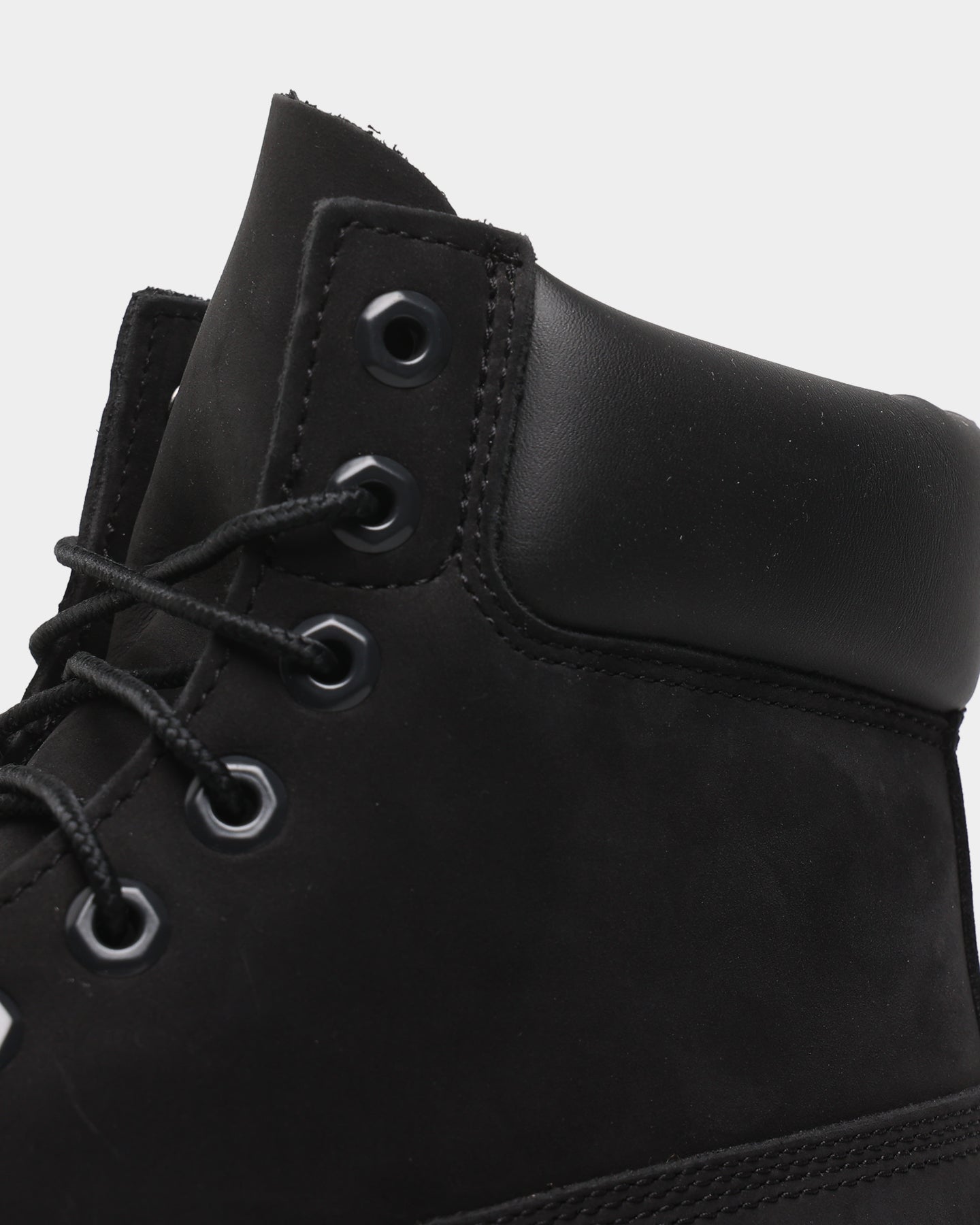 Timberland 6" Basic Contrast Collar Boot Black Nubuck