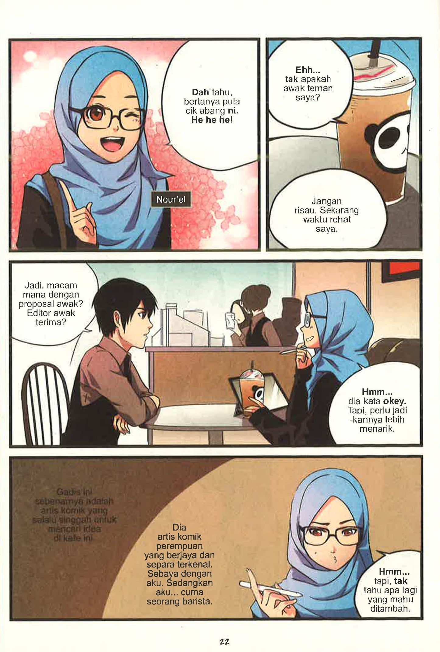 Coffee Break & Koleksi Komik Terbaik Ain Lavendra