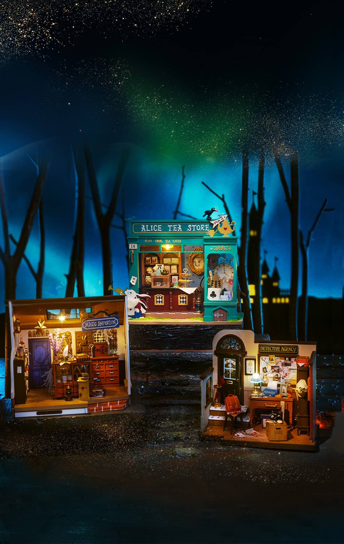 Kiki's Magic Emporium Miniature Dollhouse Kit