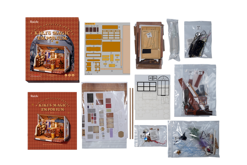 Kiki's Magic Emporium Miniature Dollhouse Kit