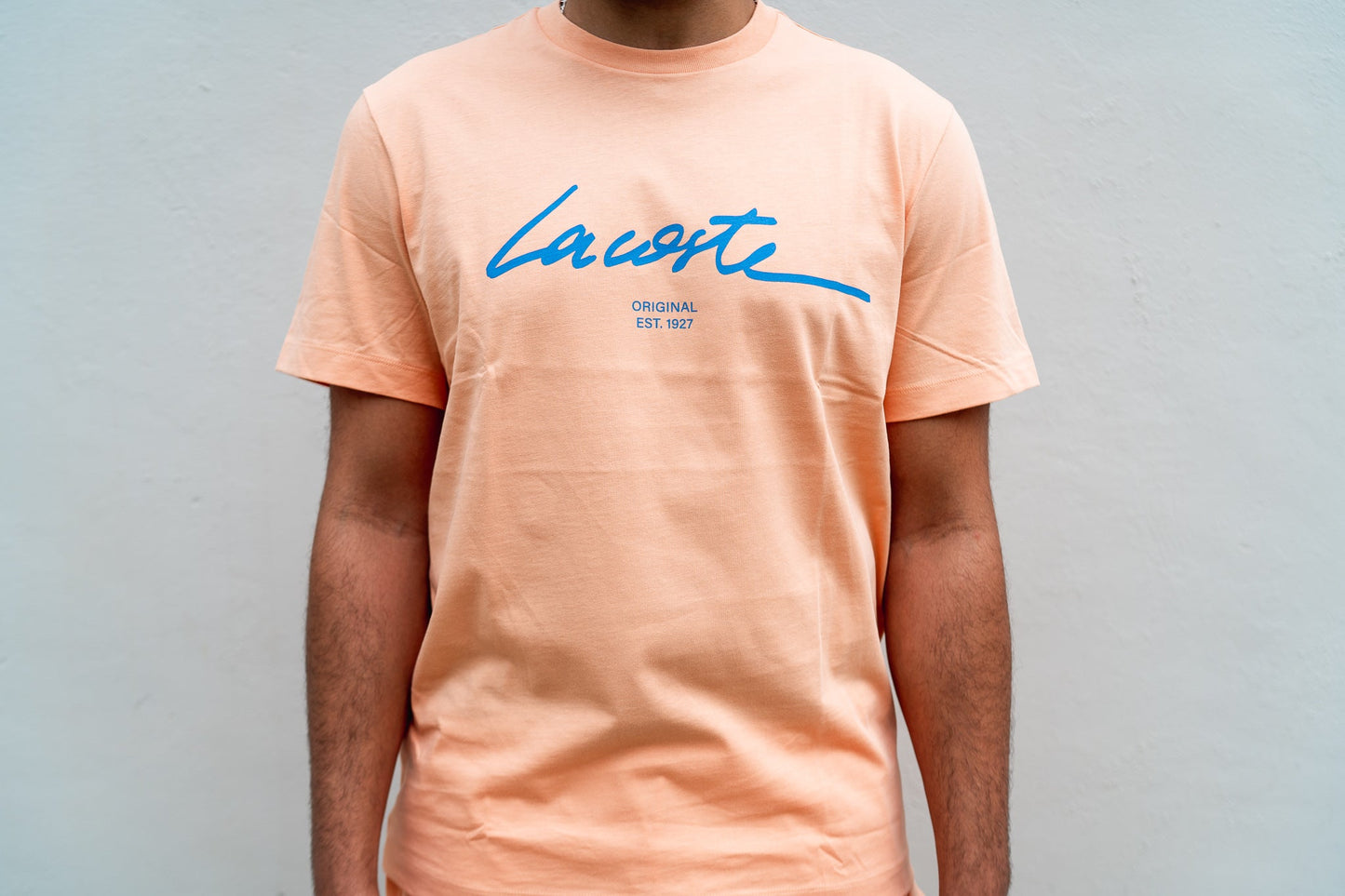 Lacoste Script Shirt (Peach)